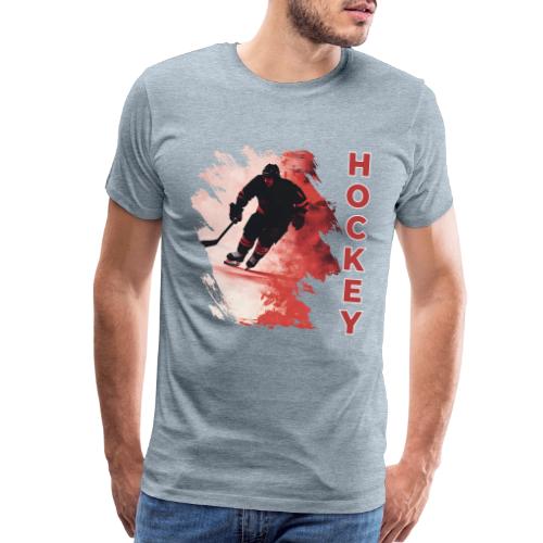 Hockey Fire - Men's Premium T-Shirt