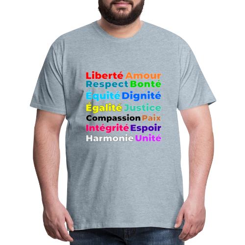 Words of Light - Men's Premium T-Shirt