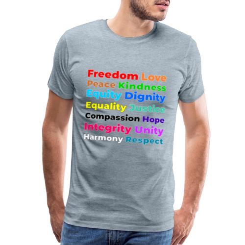 Words of Light - Men's Premium T-Shirt