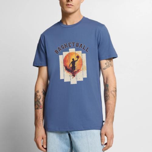 Basketball again and again - Men's Premium T-Shirt