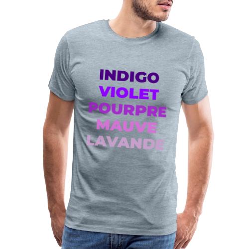 Shades of purple - Men's Premium T-Shirt