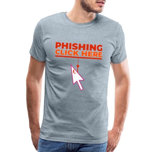 Phishing: Hooked by Deception - Men's Premium T-Shirt