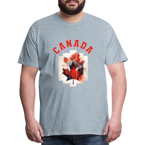 Heart of Canada Art - Men's Premium T-Shirt