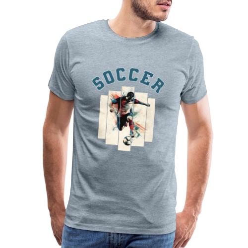 Soccer Vibes - Men's Premium T-Shirt