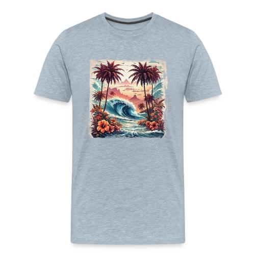 Paradise Wave - Men's Premium T-Shirt