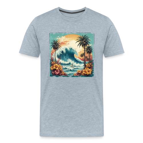 Stand Up Paddle - Men's Premium T-Shirt