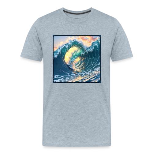 Double Barrel Wave - Men's Premium T-Shirt