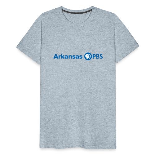 Arkansas PBS blue white - Men's Premium T-Shirt