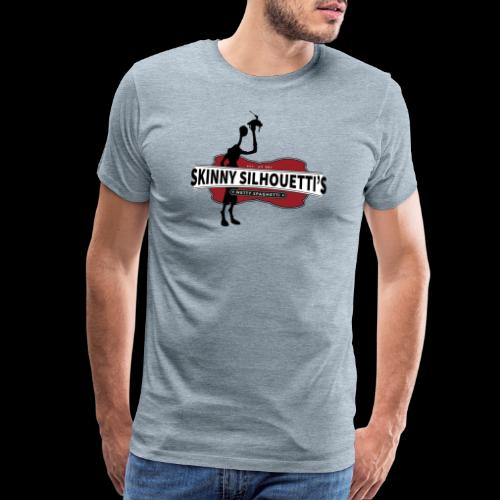 Skinny Silhouetti's Logo - Men's Premium T-Shirt