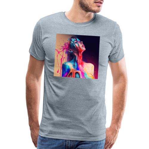 Taking in a Moment - Emotionally Fluid Collection - Men's Premium T-Shirt