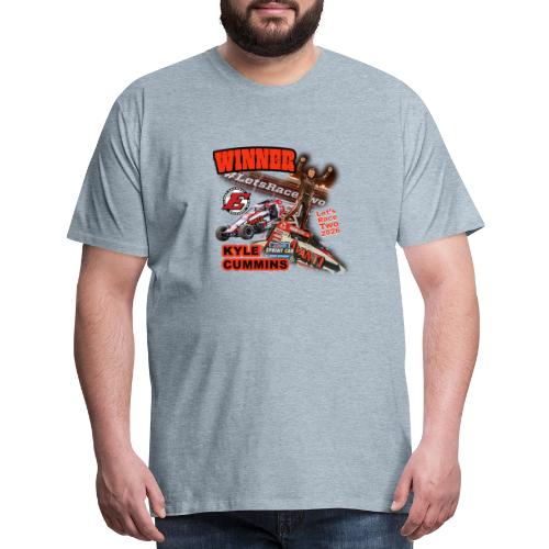 Kyle Cummins #LetsRaceTwo Winner - Men's Premium T-Shirt