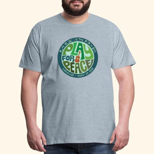 PLAY FOR PEACE GREEN - Men's Premium T-Shirt