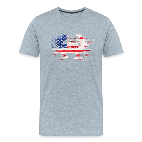South Carolina Independence Crab, Light - Men's Premium T-Shirt