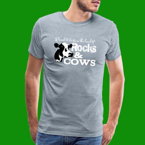 Rocks & Cows Rural Minnesota - Men's Premium T-Shirt