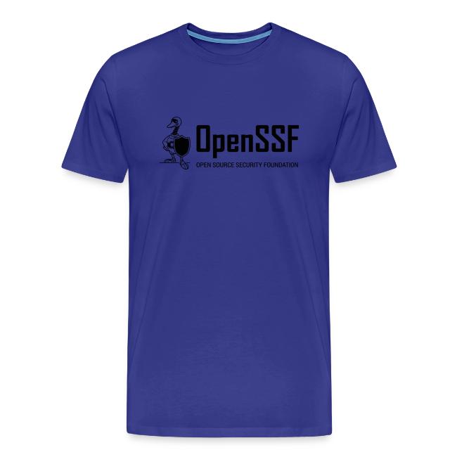 OpenSSF wide black and white logo