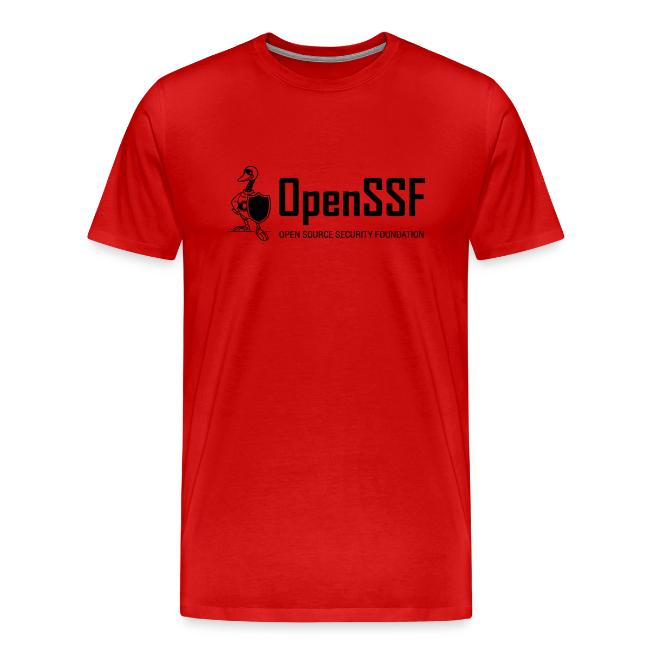 OpenSSF wide black and white logo