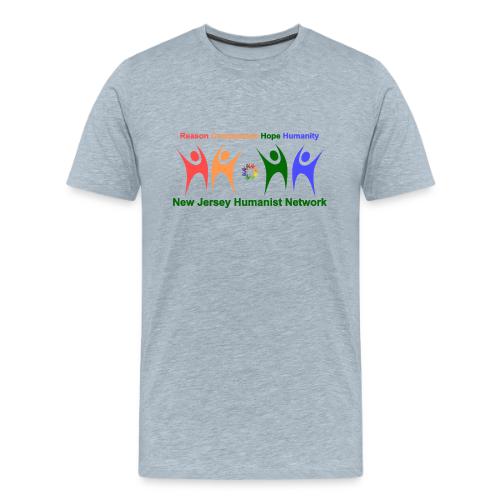 Rainbow New NJHN Logo - Men's Premium T-Shirt