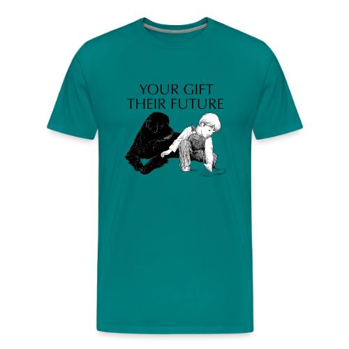 Your Gift, Their Future - Men's Premium T-Shirt