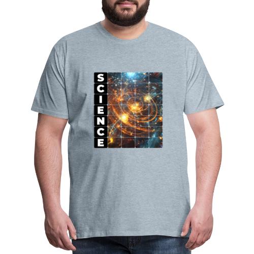 Golden Core of Science - Men's Premium T-Shirt