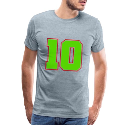 The Magic Number 10 - Men's Premium T-Shirt