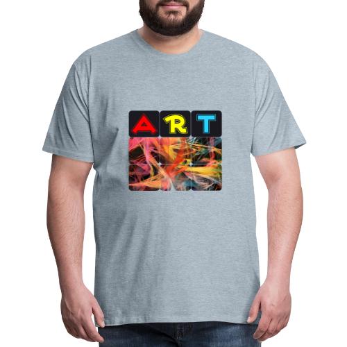 Chaotic Threads of Art - Men's Premium T-Shirt