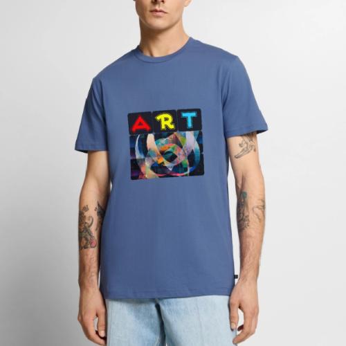 Art of Stripes and Shades - Men's Premium T-Shirt