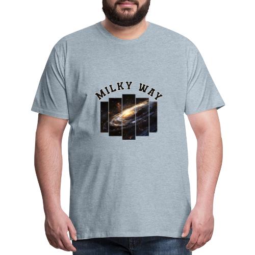 Milky way galaxy - Men's Premium T-Shirt