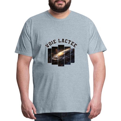 The Milky Way: A Visual Tribute - Men's Premium T-Shirt