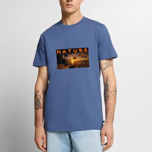 Nature: Golden Hour Escape - Men's Premium T-Shirt
