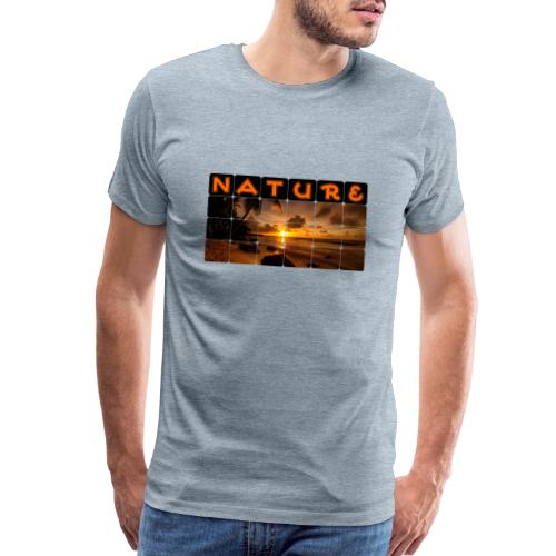 Nature: Golden Hour Escape - Men's Premium T-Shirt