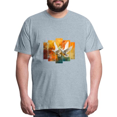 Wings of Peace - Men's Premium T-Shirt
