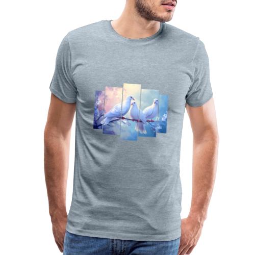 Symbols of Peace and Serenity - Men's Premium T-Shirt