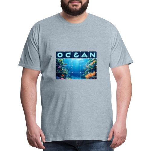 Ocean: Tropical Drift - Men's Premium T-Shirt