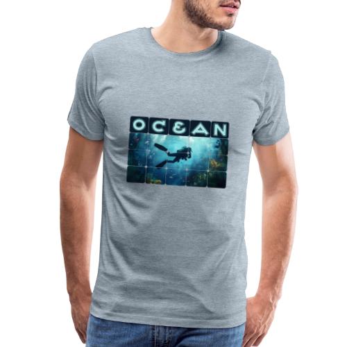 Ocean: Beneath the Blue - Men's Premium T-Shirt