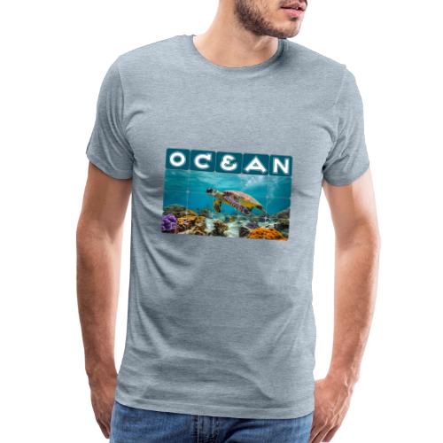 Ocean: Gentle Voyager - Men's Premium T-Shirt