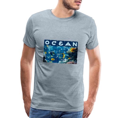 Ocean: Underwater Radiance - Men's Premium T-Shirt