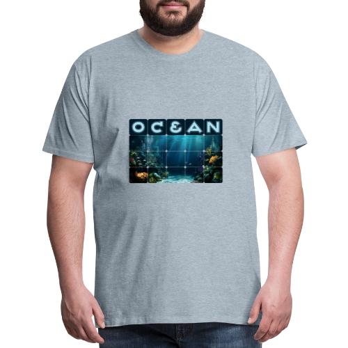 Ocean: Rainbow Reef Life - Men's Premium T-Shirt