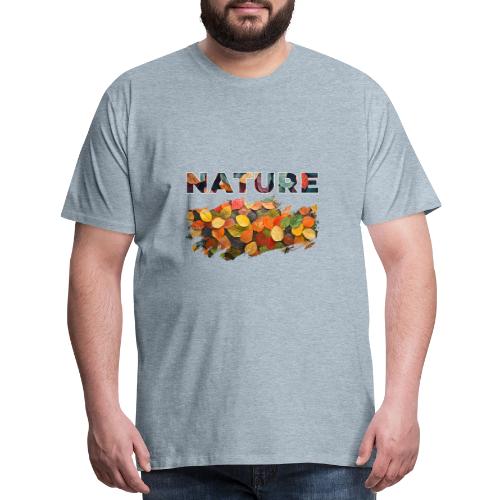 Brushed by Nature - Men's Premium T-Shirt
