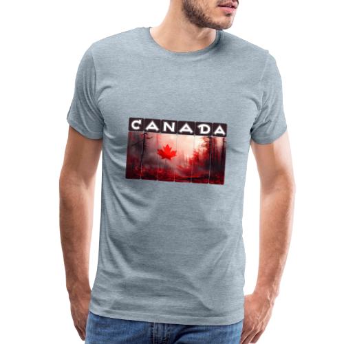Canada Nature Vibes - Men's Premium T-Shirt