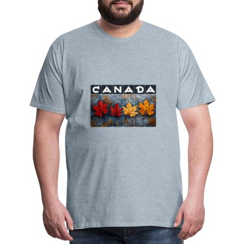 Colorful Canada Style - Men's Premium T-Shirt