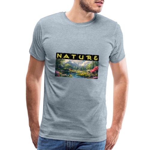 Nature: Spring Awakening - Men's Premium T-Shirt