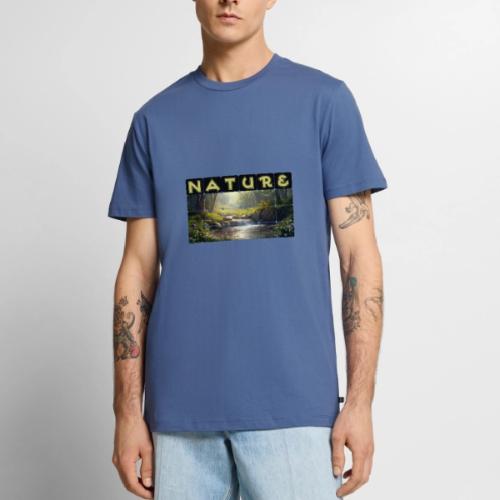 Nature: Verdant Bloom - Men's Premium T-Shirt