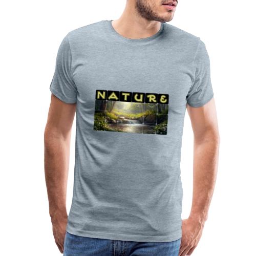 Nature: Verdant Bloom - Men's Premium T-Shirt