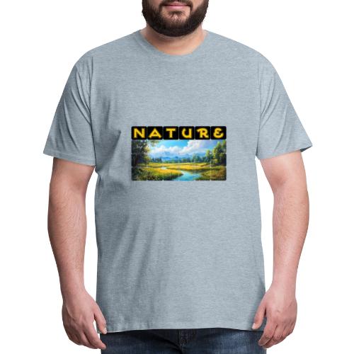 Nature: Season of Bloom - Men's Premium T-Shirt