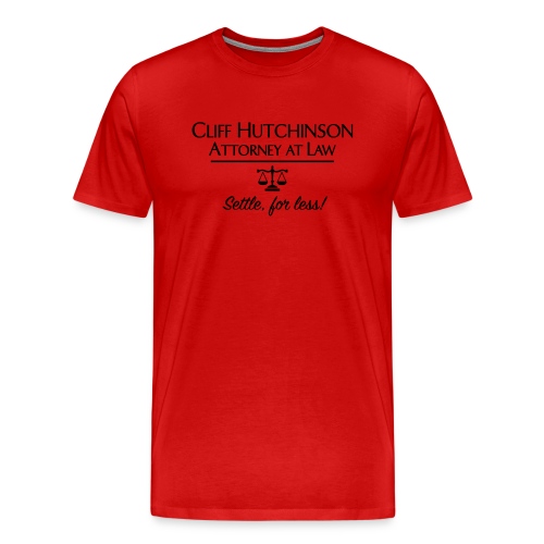 Cliff Hutchinson Attorney At Law - Men's Premium T-Shirt