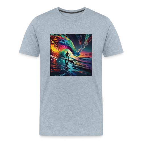 Avalon Rides A Flying Wave - Men's Premium T-Shirt