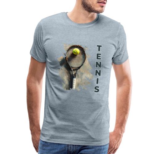 Tennis Power Play - Men's Premium T-Shirt