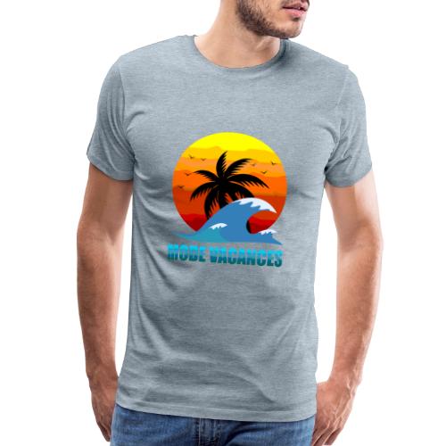 Vacation Mode: Tropical Escape - Men's Premium T-Shirt