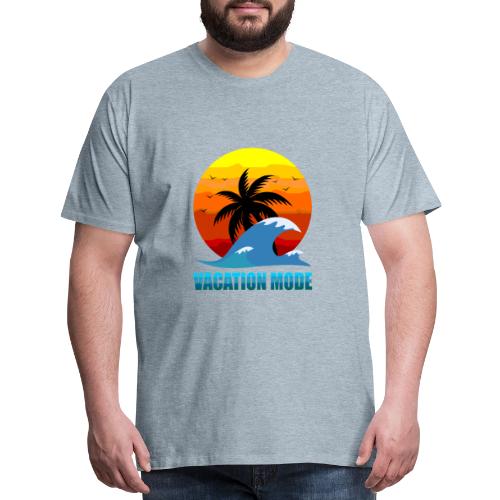 Vacation mode: Sunset Escape - Men's Premium T-Shirt