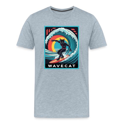 Wavecat Superhero - Men's Premium T-Shirt